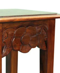 solid wood end table