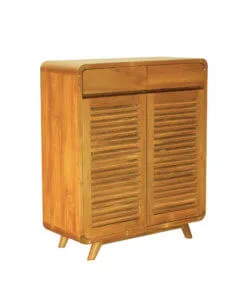 shoe rack mid century design