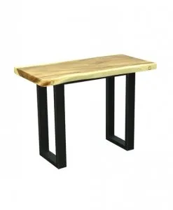 different size solid wood table