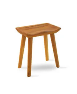 solid wood single seater