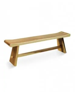 solid suar wood bench