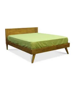 Solid wood bed frame Queen