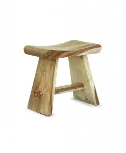 suar wood dining stool