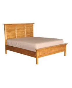 asian bed frame solid wood