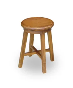 solid wood stool