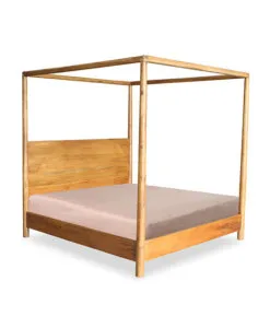 solid wood Poster Bed frame in queen and king