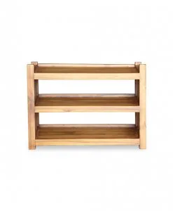 solid wood shoe rack