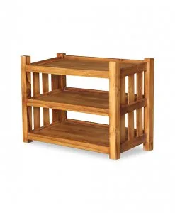 solid wood shoe rack