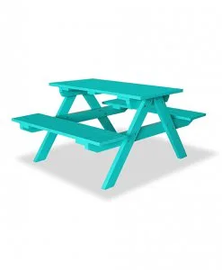Outdoor Table and Bench Set