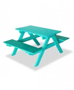 Outdoor Table and Bench Set