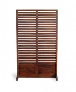 solid teak wood room partition