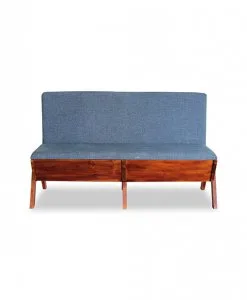 upholstered solid wood storage dining bench