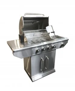 Stainless steel BBQ grill