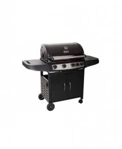 Easy to clean black BBQ grill for small homes