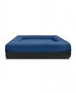 SNOOZE DOGGIE - FRONT VIEW - BLUE | Wihardja Furniture Singapore quality and durable dog and cat furniture