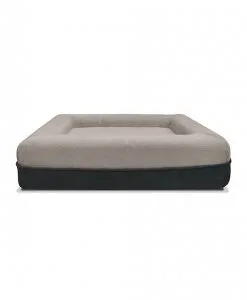 SNOOZE DOGGIE - FRONT VIEW - BROWN | Wihardja Furniture Singapore good quality and durable pet furniture
