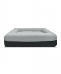 SNOOZE DOGGIE - FRONT VIEW - GREY | Wihardja Furniture Singapore good quality and durable pet furniture