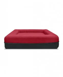 SNOOZE DOGGIE - FRONT VIEW - RED | Wihardja Furniture Singapore good quality and durable pet furniture