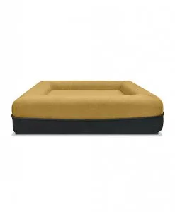 SNOOZE DOGGIE - FRONT VIEW - YELLOW | Wihardja Furniture Singapore good quality and durable pet furniture