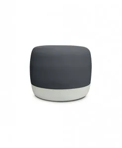 Fabric ottoman, footrest, stool