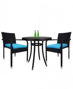 Alternative view of Brienna Bistro Table and Chair Set of 3