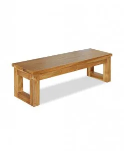 Adam Teak Bench to match with coffee table | Wihardja Furniture Singapore