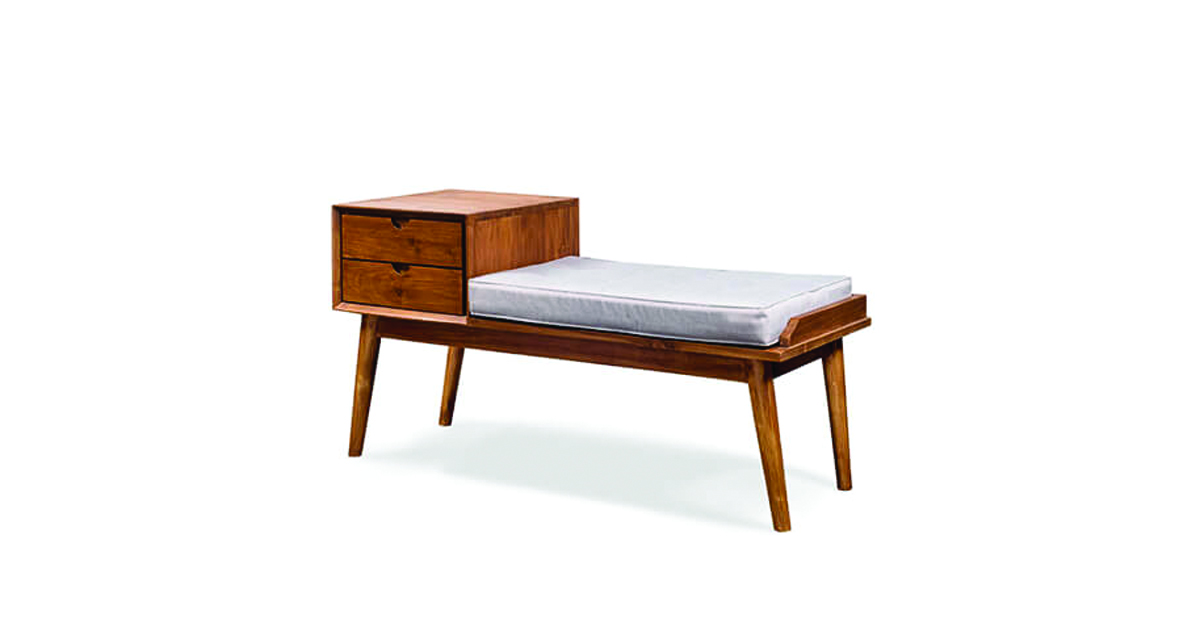 Quincy Teak Entry Bench Shop Furniture Online In Singapore