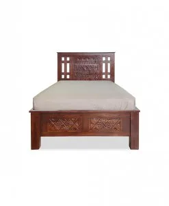 Alternative view of Beionta Teak Bed Frame Single