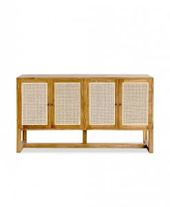 Adalaide Teak Sideboard Rattan