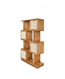 Alternative view of Adreana Teak Display Rack Rattan