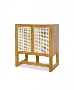 Alternative view of Ademola Teak Cabinet Rattan