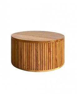 Adrey Teak Fluted Coffee Table