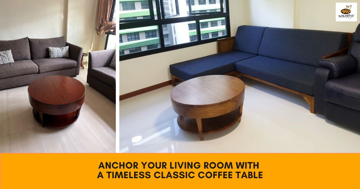 5 Round Coffee Tables to Maximize Your Living Room