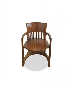 Alternative view of Barrel Teak Arm Chair