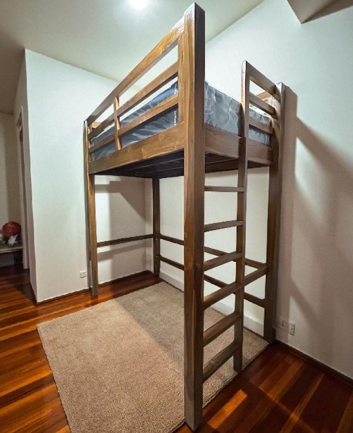 TSA1785_Timmie Teak Loft Bed Frame (1)