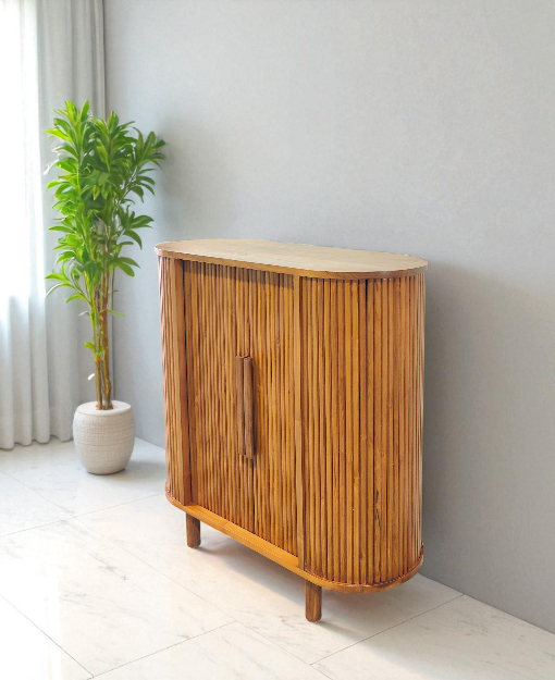 TSN1268_47235_Tessie Teak Cabinet Fluted (2)