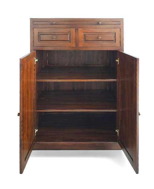 Karolyne Teak Altar Table wooden storage furniture singapore