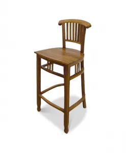 Maxwell Teak Bar Stool Furniture sg | Wihardja Furniture Singapore