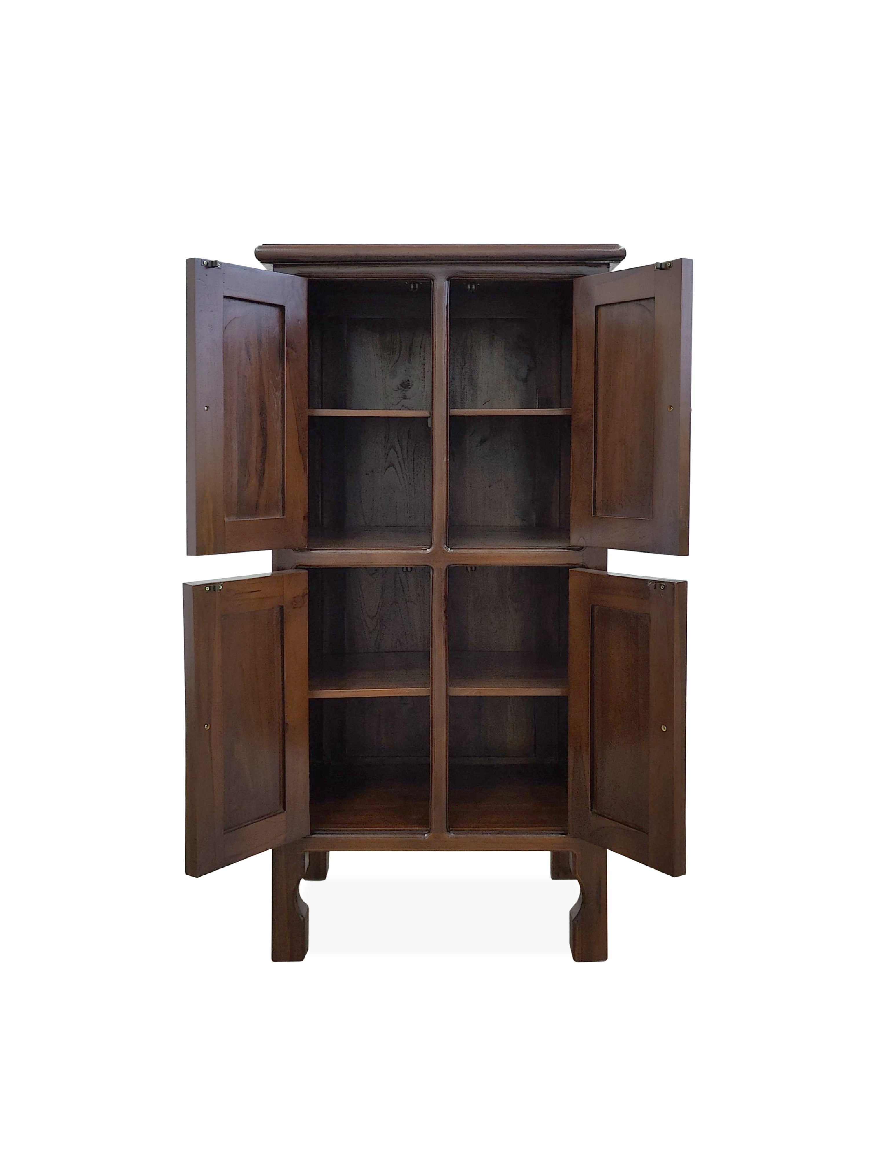 Genoveva solid Teak wood storage Cabinet furniture sg