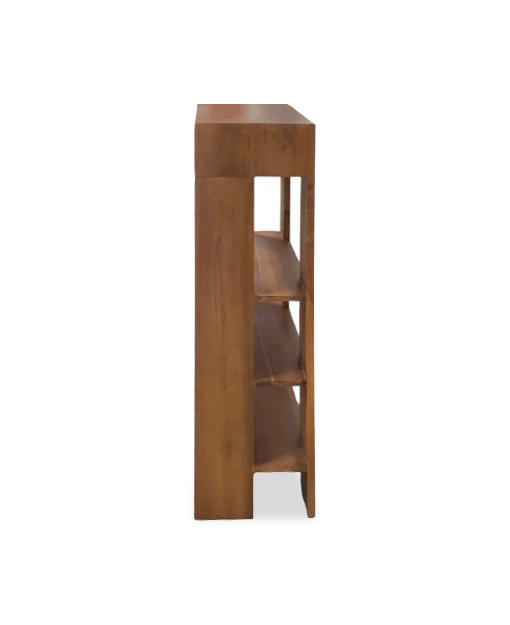 Esmond Solid Teak Shoe Rack Entryhall Furniture SG