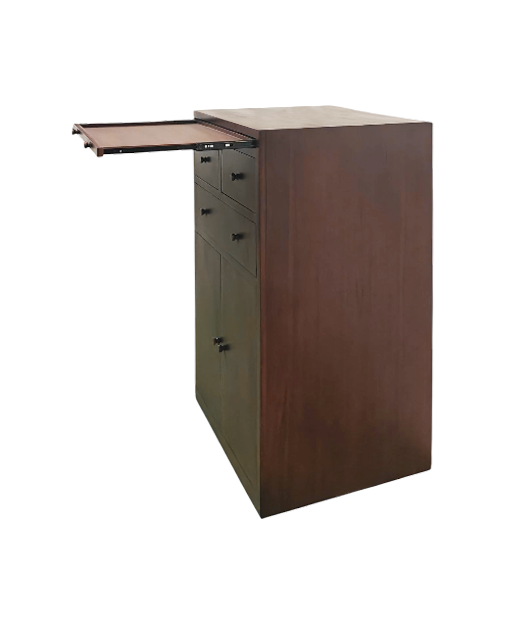 Florina Teak Altar Storage Table Furniture Singapore