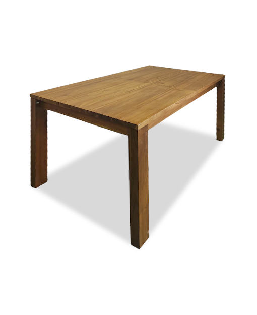 Benton Teak Extendable Dining Table Manual Furniture Sg