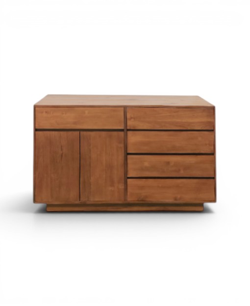 Wynona Solid Teak Wood storage Sideboard Furniture Singapore