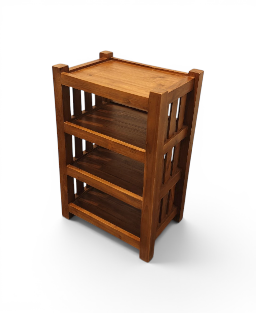 TSA9705_CUSTOM_Ivery Teak Shoe Rack (1)