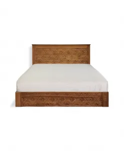 TSN1772_Fahim Teak Platform Bed Frame (10) | Wihardja Furniture Singapore