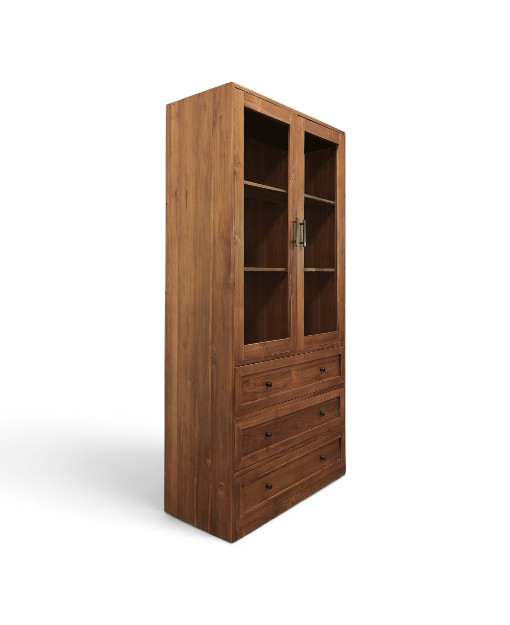 TSN1435_48143_Trell Teak Display Storage Cabinet (2)