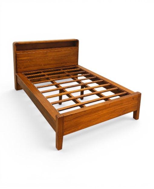 TSN1777_Frankee Teak Platform Bed Frame (3)