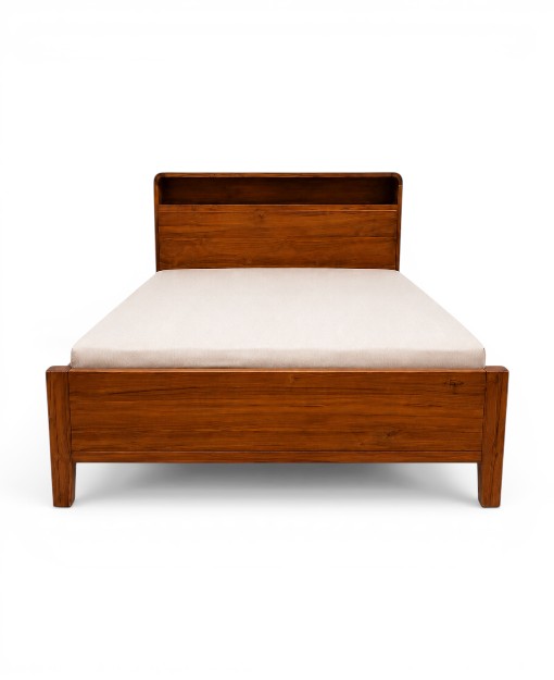 TSN1777_Frankee Teak Platform Bed Frame (4)